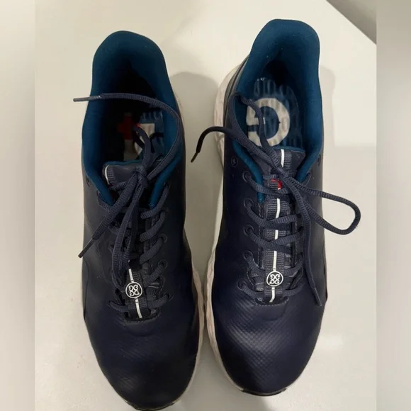 G/Fore MG4+ Men’s Golf Shoes Twilight Blue Sz 10 - Picture 6 of 10